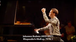 JOHANNES BRAHMS: 2 Rhapsodies, Op. 79 • Dejan Lazić, piano • Gstaad Menuhin Festival — LIVE