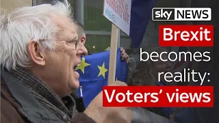 Brexit becomes reality: what do voters think now?