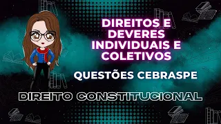 Direito Constitucional - Direitos e Deveres Individuais e Coletivos | Adriane Fauth