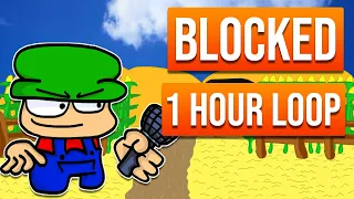 Friday Night Funkin' VS. Dave & Bambi - Blocked | New Version | 1 hour loop