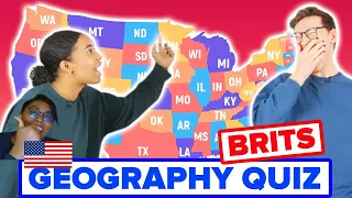 Brits label United States Map | American Reacts