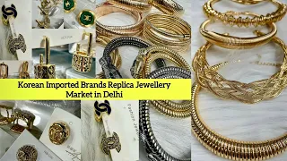 Korean Brand’s Replica Jewellery Latest collection | Korean Jewellery Wholesale in Delhi