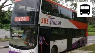 Volvo B9TL (PSV/CDGE, ZF Ecomat) - SBS Transit Bus Service 174 (Part Three)