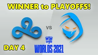 CLOUD9 vs ROGUE - WINNER to PLAYOFFS! TIEBREAKERS -WORLDS 2021 - GROUP A - DAY 4 - LEAGUE OF LEGENDS