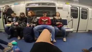 Самый лучший Пранк на московском метро