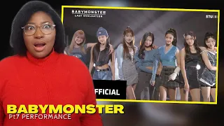 BABYMONSTER - 'Last Evaluation' EP.7 Performance | REACTION