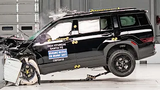 2024 Hyundai Santa Fe CRASH TEST (Marginal Rating)