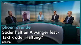 phoenixRunde: Söder hält an Aiwanger fest - Taktik oder Haltung?