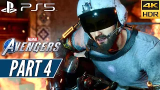 MARVEL’S AVENGERS (PS5) Walkthrough Gameplay PART 4 [4K 60FPS HDR] - No Commentary