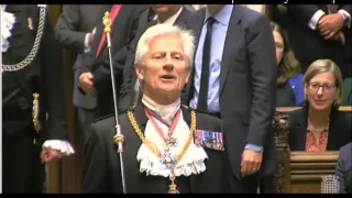 Dennis Skinner 21.06.2017 Quip to Blackrod. State Opening of Parliament