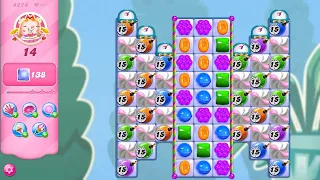 Candy Crush Saga LEVEL 4274 NO BOOSTERS (new version)🔄✅