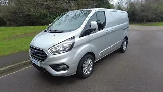 2020 Ford Transit Custom 2.0 EcoBlue 130ps Low Roof Limited Van