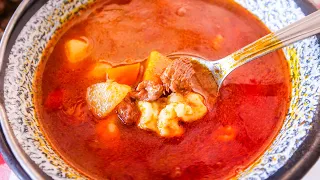 Hungarian Food!! 🇭🇺 AMAZING GOULASH + Top Attractions in Budapest, Hungary!