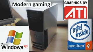 Trying to GAME on a PENTIUM 4 PC in 2023!