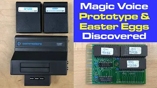 Commodore Magic Voice Software Prototype and Easter Eggs