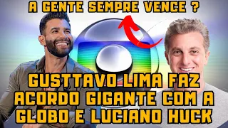 Gusttavo Lima fecha ACORDO GIGANTE com a Globo com direito a FILME sobre sua VIDA, e divide opiniões