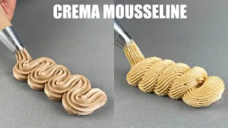 Crema Mousseline para rellenos y decoraciones / Mousseline Cream for fillings and decorations