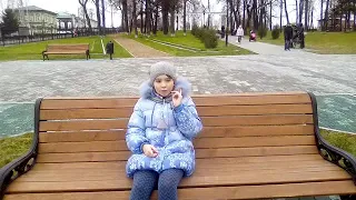 Встреча с подругой в парке ❤👭