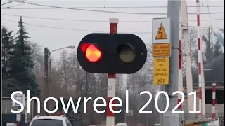 Polish railroads crossing showreel 2021 (SPECIAL EDIT)
