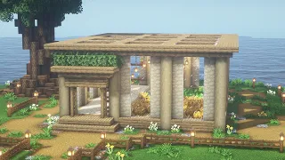 마인크래프트 건축일기 23 나무 온실 Minecraft : Greenhouse