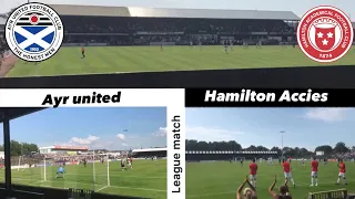 Late screamer for Ayr get the point | Ayr United Vs Hamilton Accies