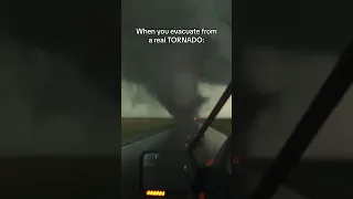 Evacuated from REAL TORNADO: