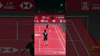 The best rally! Anthony Sinisuka Ginting vs Kodai Naraoka | BWF World Tour Finals 2023 Gr A #shorts