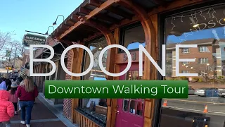 Boone North Carolina United States (Downtown Walking Tour)