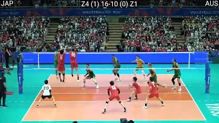 Volleyball : Japan - Australia 3:1 FULL Match