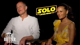 Solo: A Star Wars Story interviews: Woody Harrelson and Thandie Newton