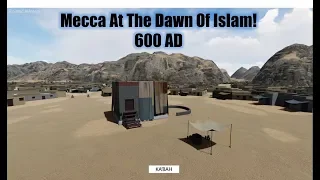 Mecca at the Dawn of Islam, 600AD Map!