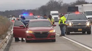 Car with baby in back seat hit by gunfire during road rage shooting on I-495 in Delaware