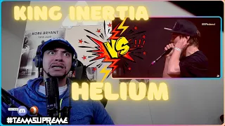 THIS WAS INCREDIBLE!!!! King Inertia vs Helium Beatbox Battle (LIVE REACTION)