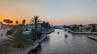 Empuriabrava, Costa Brava, Spanien Urlaub August 2023