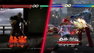 Tekken 6 Vs TTT2 Rage Damage Comparison