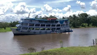 O mais rápido do trecho NHAMUNDÁ/MANAUS. NAVIO VIP 🔥⚡️✅ #navegaçãonaamazônia #barcos #manaus