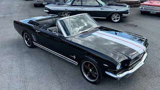 Test Drive 1966 Ford Mustang Convertible $32,900 Maple Motors #2648
