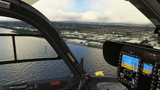MSFS H145 Landing - Patient transport to Hull Royal Infirmary