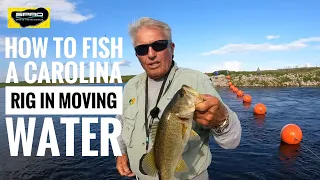 How to fish a Carolina Rig in Moving Water!