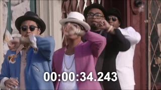 Uptown Funk but they actually waited a minute.
