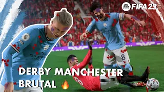 Aku Main FIFA 23 TANPA WASIT DAN TANPA ATURAN!!! DERBY MANCHESTER BRUTAL | Gameplay Xbox Series S