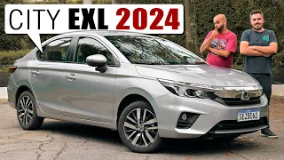 HONDA CITY EXL 2024, continua bom? É melhor que o Versa ou Virtus?