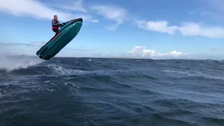 Seadoo Wake Pro 230 - High jumps in rough weather