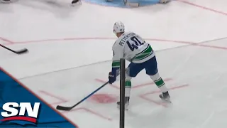 Pettersson Takes His Time And Picks His Spot Perfectly To Put Canucks Back On Top