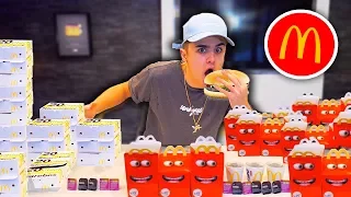 MCDONALDS EATING CHALLENGE!! {Breaking World Records}