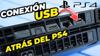 ✅ Conexión USB's atras de tu #PS4