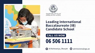 American Gulf School Sharjah announces the opening of admission for the academic year 2022/2023