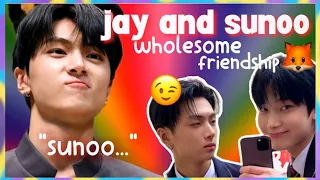 proof of jay and sunoo having wholesome friendship