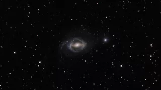 Zooming onto the galaxies NGC 1512 and NGC 1510