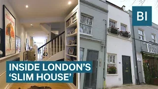 Inside London's 'Slim House' That Is 7 Feet Wide And Costs £1m